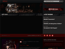 Tablet Screenshot of metalcentre.com